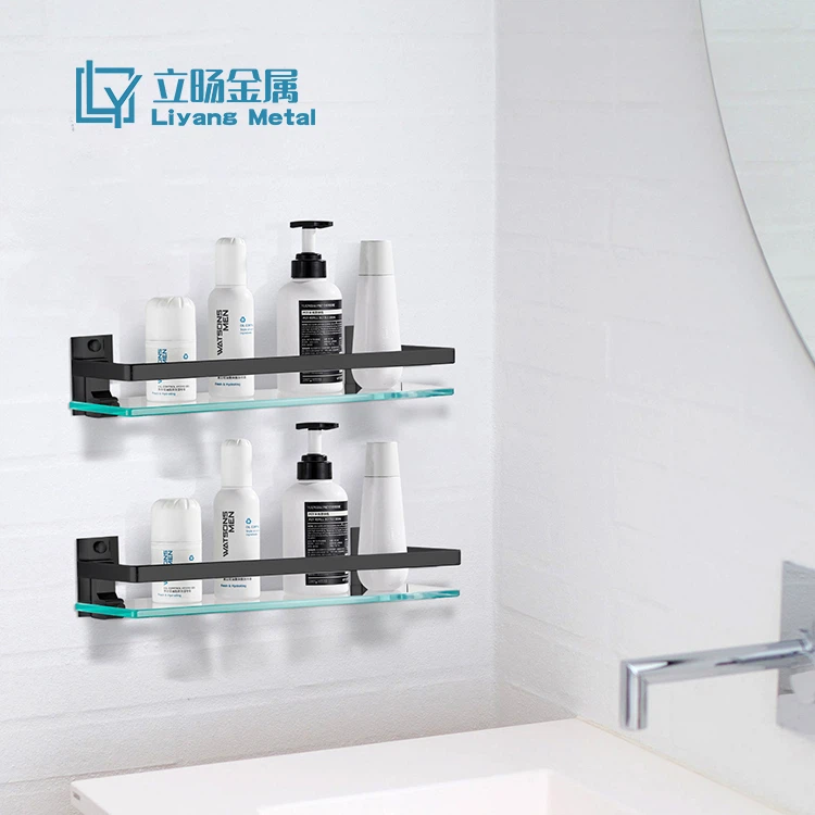 Sklenená polica 50 cm